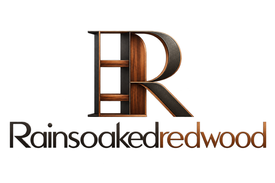 Rainsoakedredwood